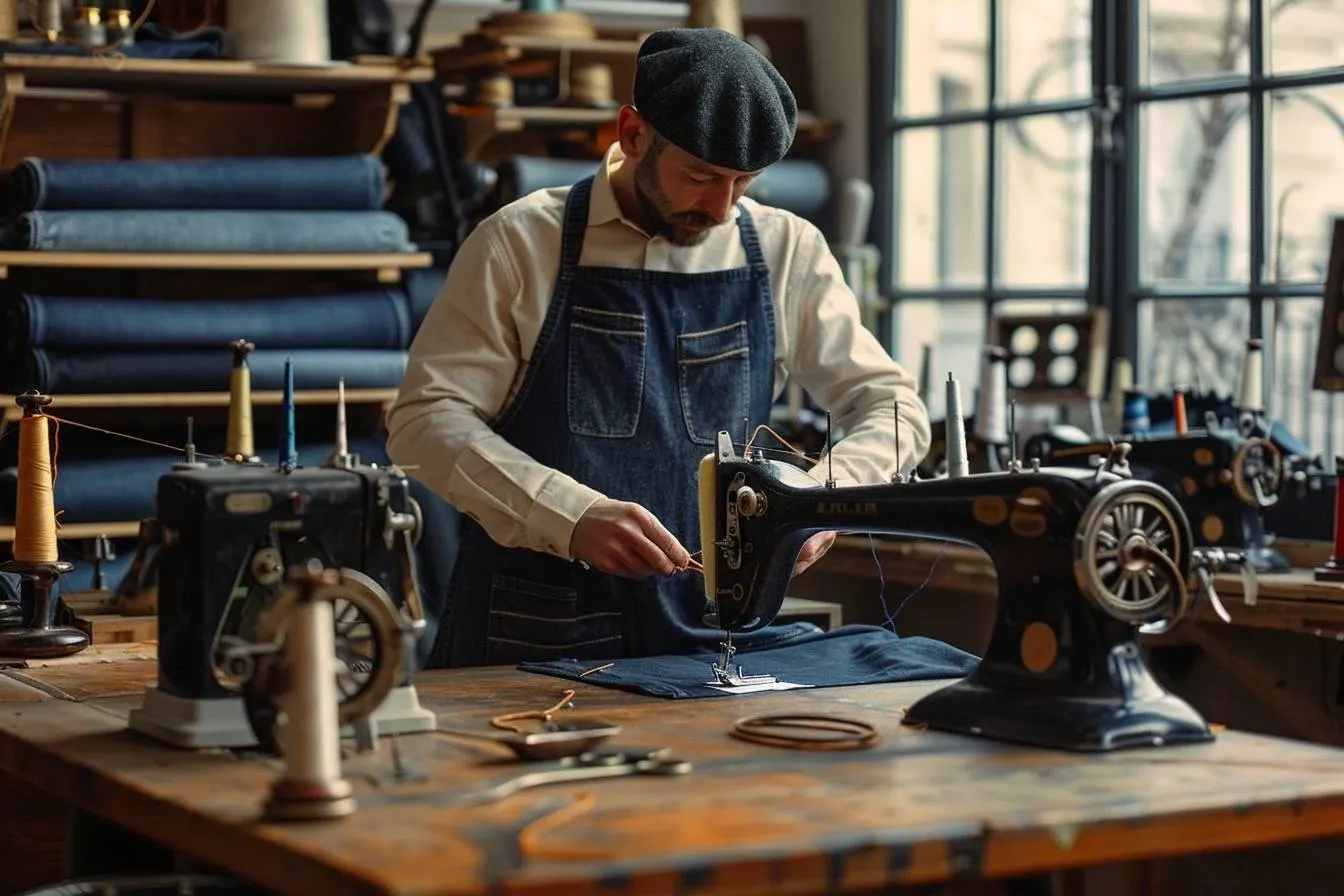 Comment le savoir-faire français se traduit-il dans la fabrication des jeans ?