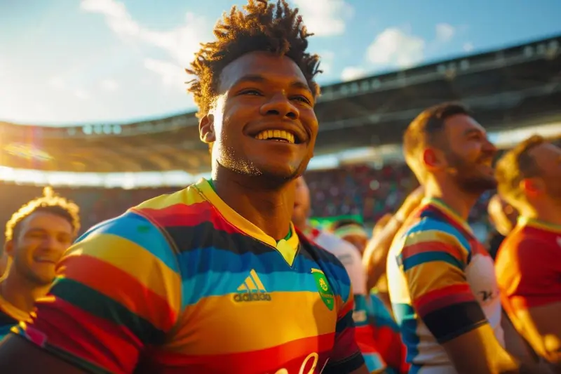Comment les maillots de rugby sont-ils intégrés dans la culture populaire?
