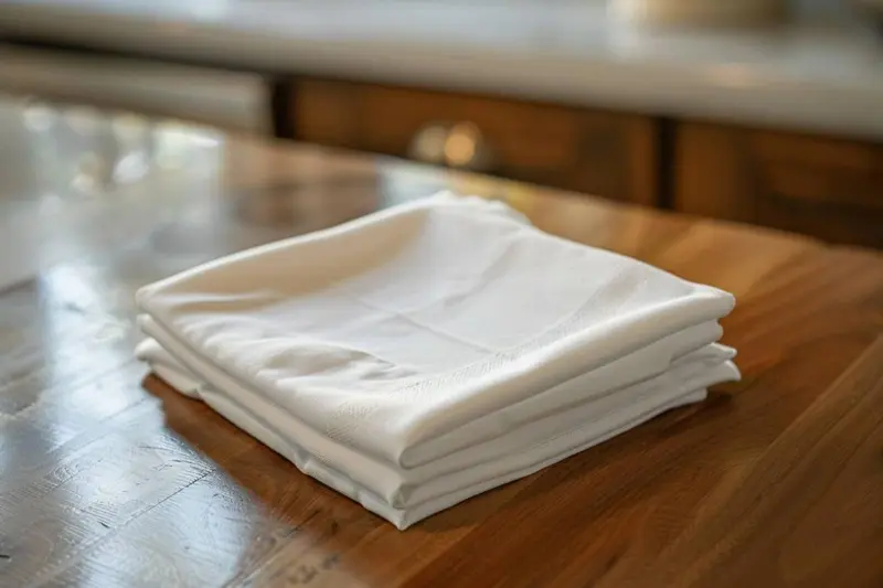 Comment réaliser un pliage de serviette en forme de rectangle ?