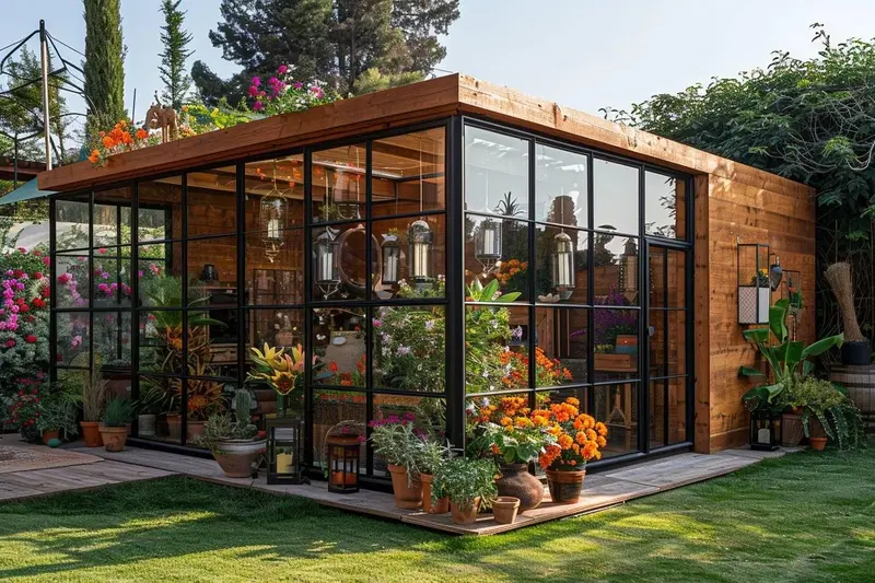 Les abris de jardin tendance chez Maisons du Monde
