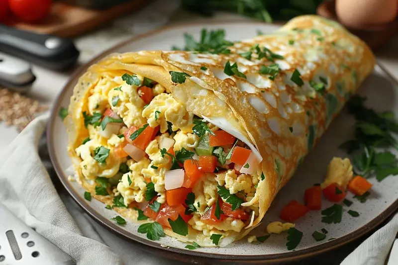 L’œuf enroulé : une recette rapide et délicieuse