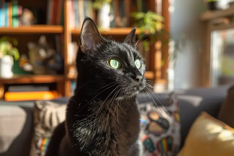 Pourquoi choisir un prénom pour un chat noir ?