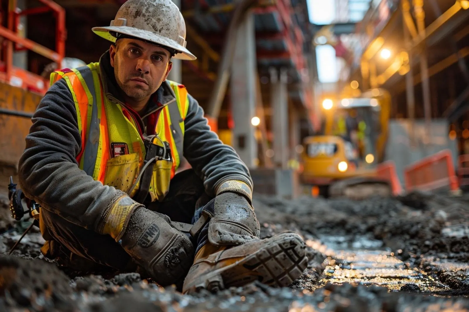 Quels sont les risques encourus en ne portant pas de chaussures de sécurité sur un chantier ?
